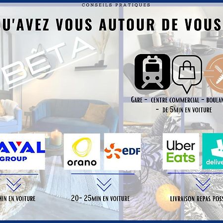 # Beta # Netflix & Wifi Apartamento Cherbourg-en-Cotentin Exterior foto